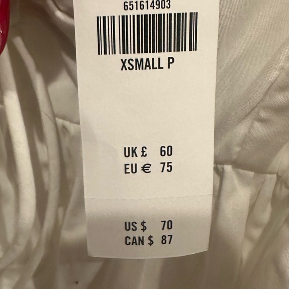 Abercrombie & Fitch Charming White Babydoll Style Dress - Picture 4 of 5